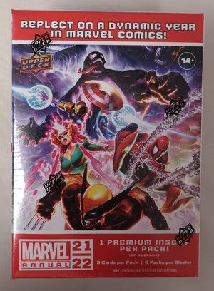 2022 Upper Deck Marvel Annual TC Blaster