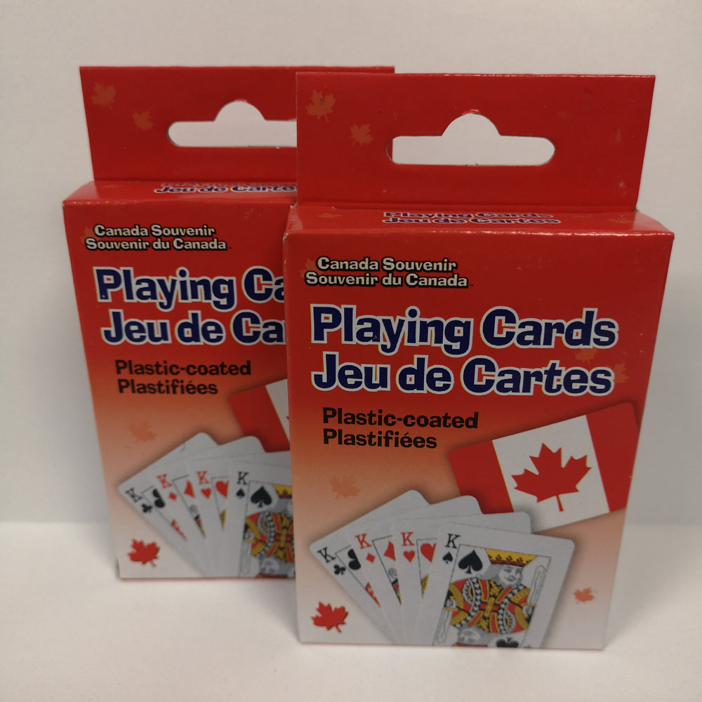 Canadian Flag Playing Cards