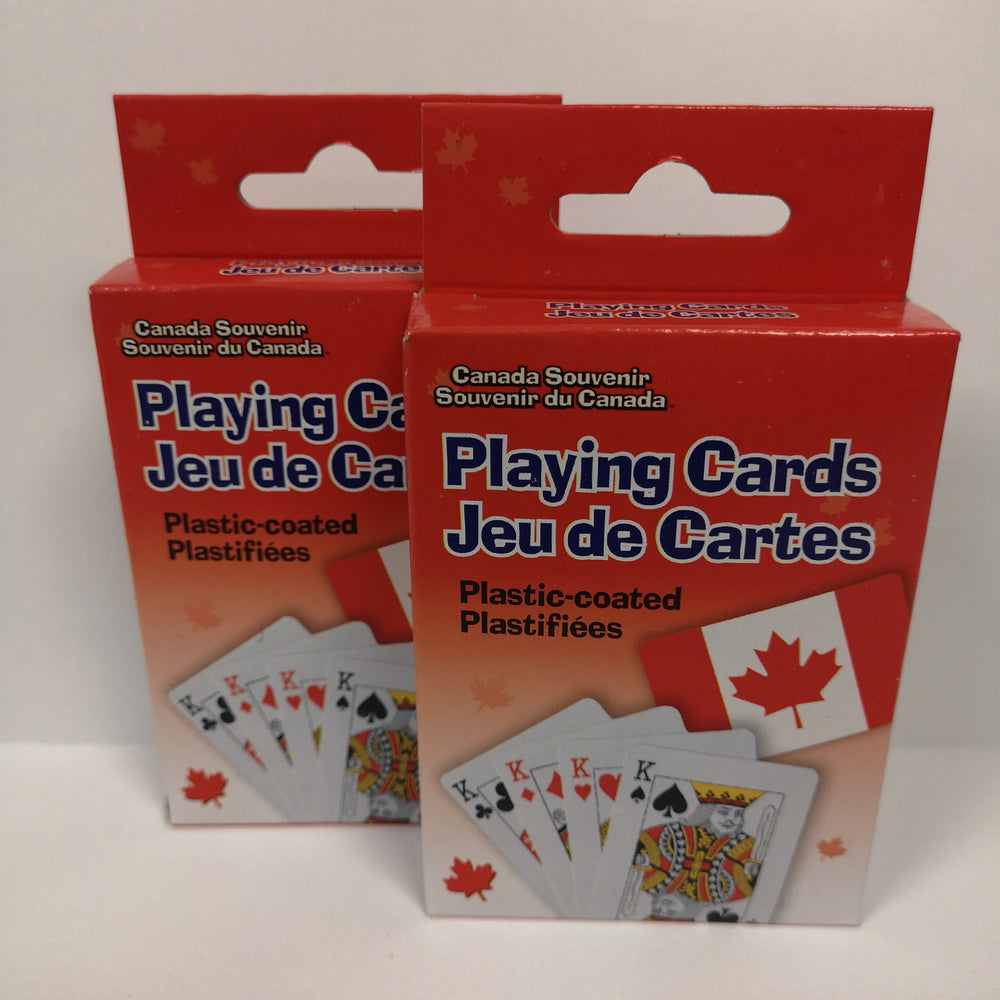 Canadian Flag Playing Cards