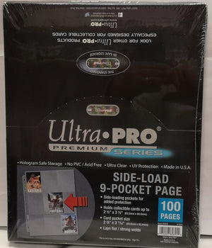 Ultra Pro  Premium Side Load  9 Pocket Page