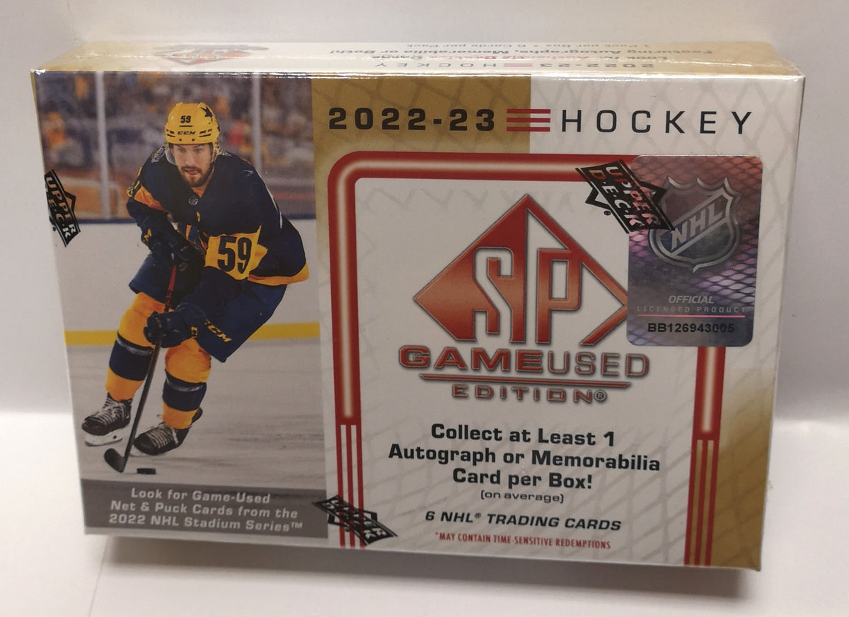 22/23 Upper Deck SP Game Used Hockey