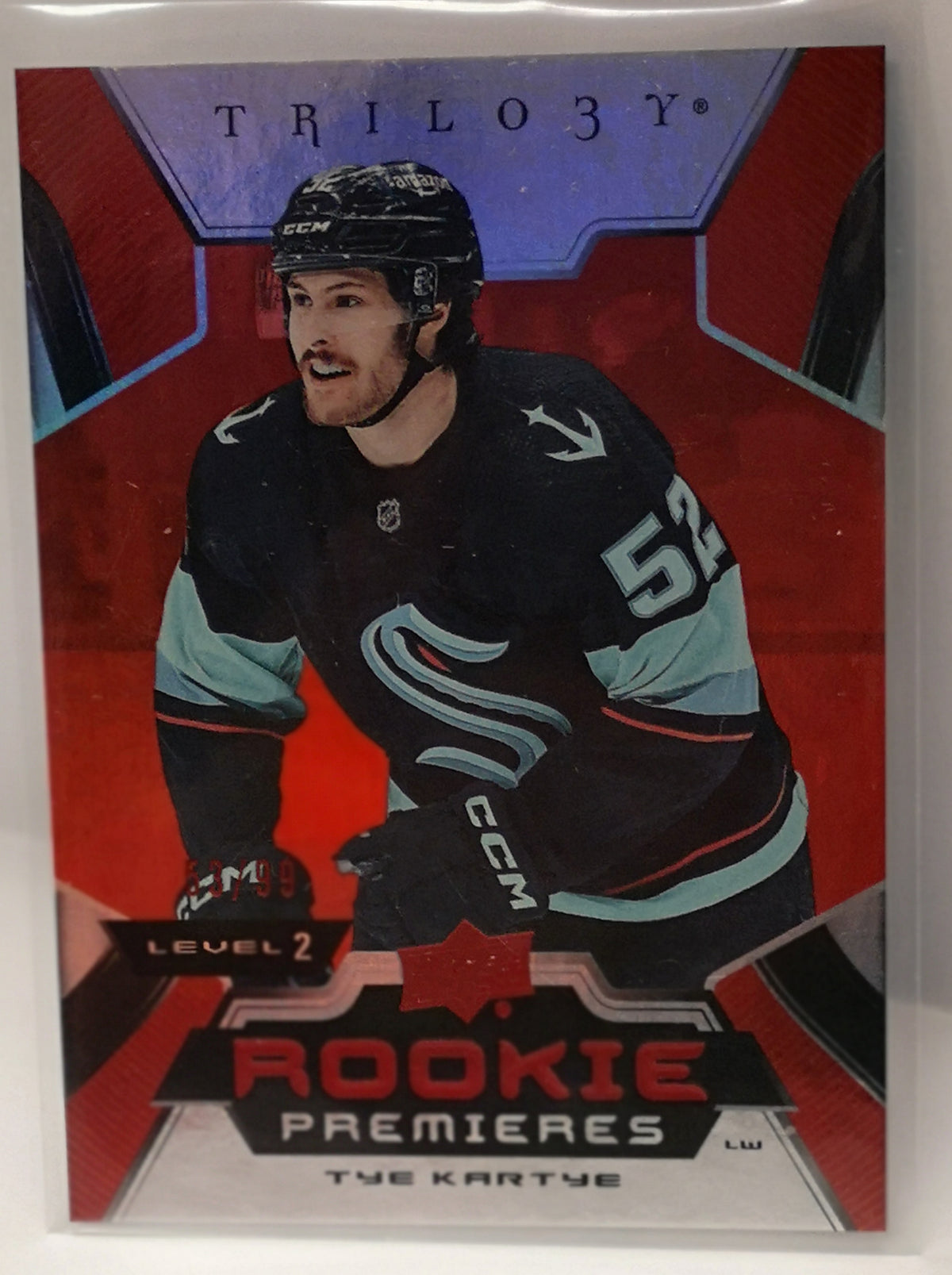 Tye Kartye #156 53/99 2023/24 UD Trilogy Hockey
