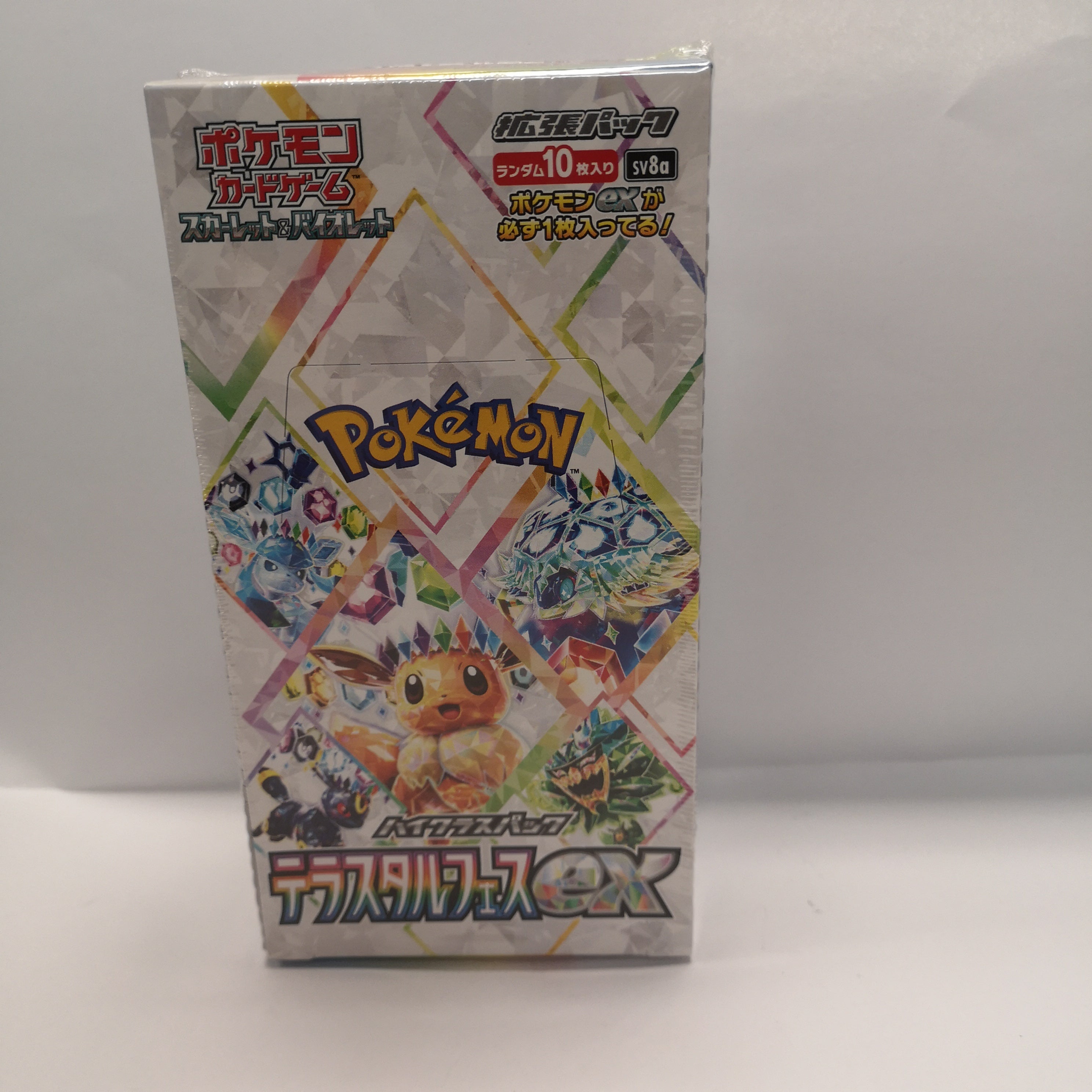 sv8a terastal festival ex booster box japanese pokemon card Pokémon SV8a Terastal Festival ex Booster Box Japanese Limit 3