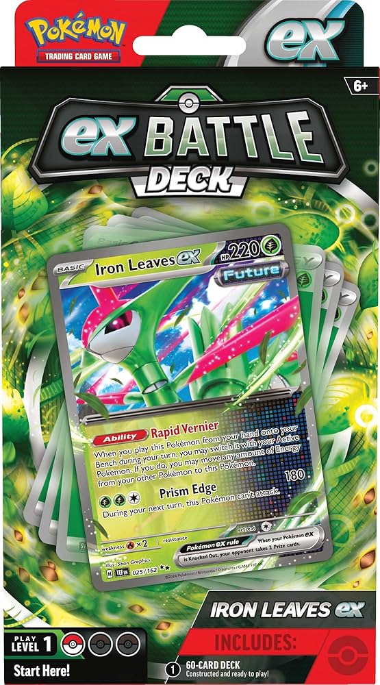 Pokemon ex Battle Deck  Iron Leaves