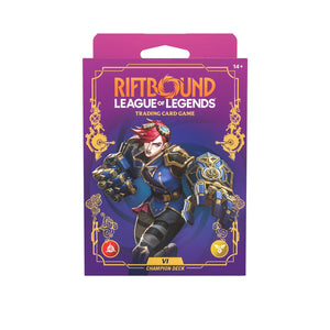 Riftbound: League of Legends TCG Unleashed Champion Deck - Vi Limit 1