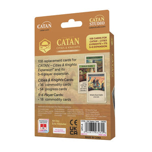 Catan: Cities and Knights Cards 6th Edition
