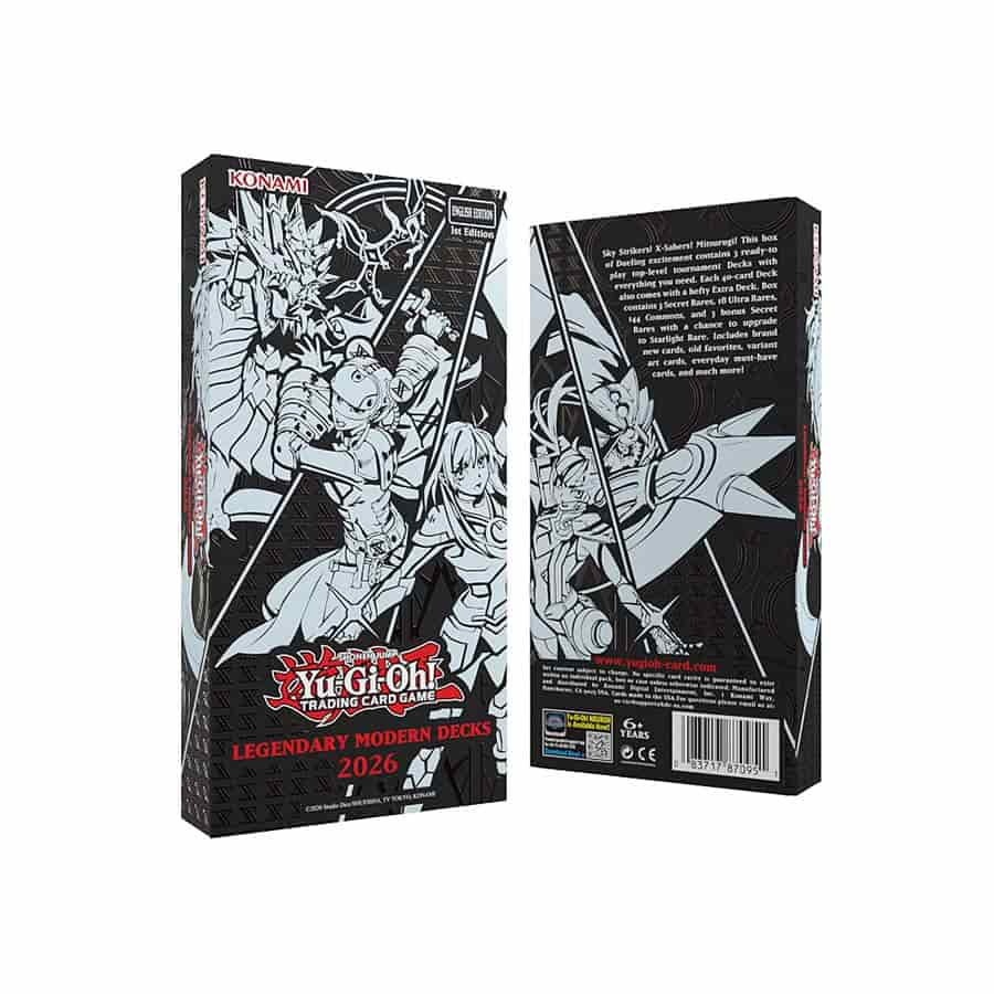 Yugioh Legendary Modern Deck 2026 Limit 6