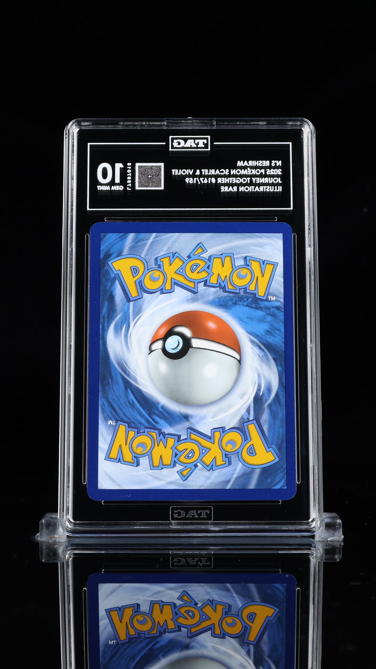 TAG 10 N's Reshiram #167 Journey Together (Cabinet)