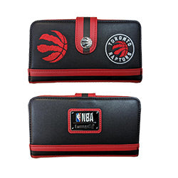 Loungefly NBA Toronto Raptors  Red / Black Wallet