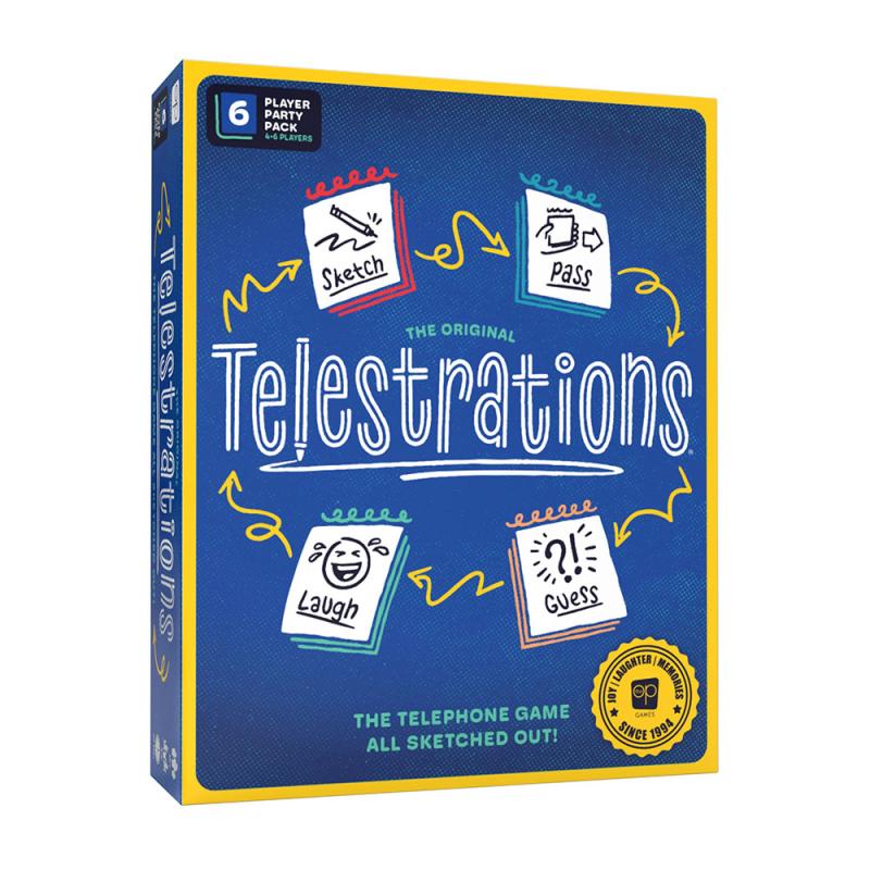 Telestrations 6 Player Game "Refresh"