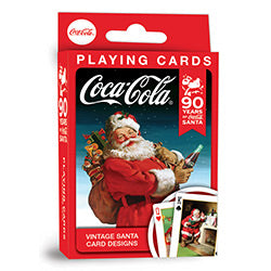 Coca-Cola vintage Santa Playing Cards