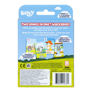Bluey: Card Games- Crazy Eights