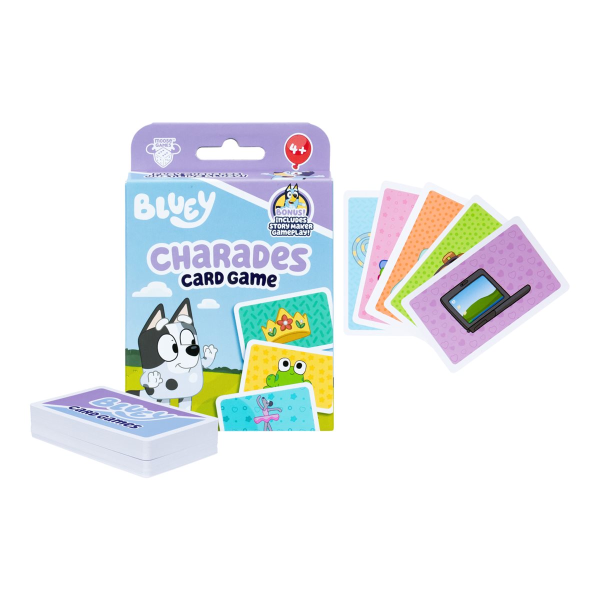 Bluey: Card Games- Charades