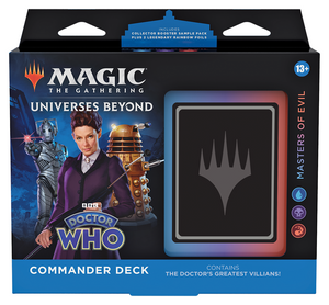 MTG Dr. Who Commander-Masters of Evil