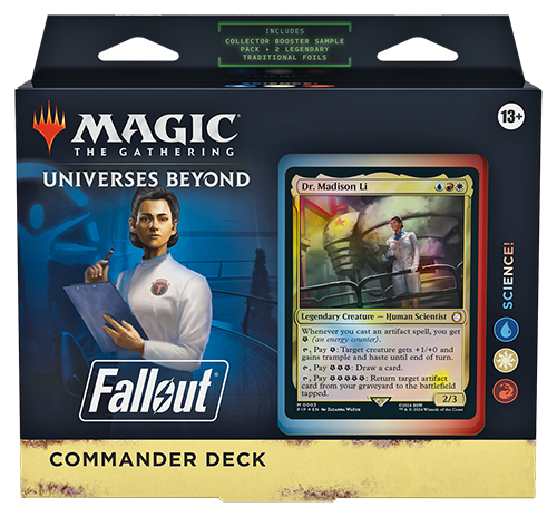MTG Fallout Commander- Science!