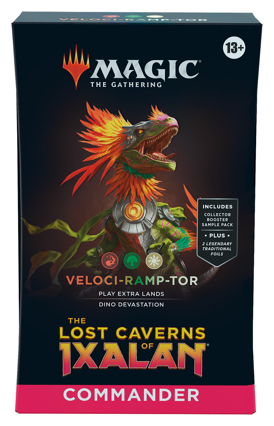 MTG Lost Caverns Of Ixalan Commander- Veloci-ramp-tor