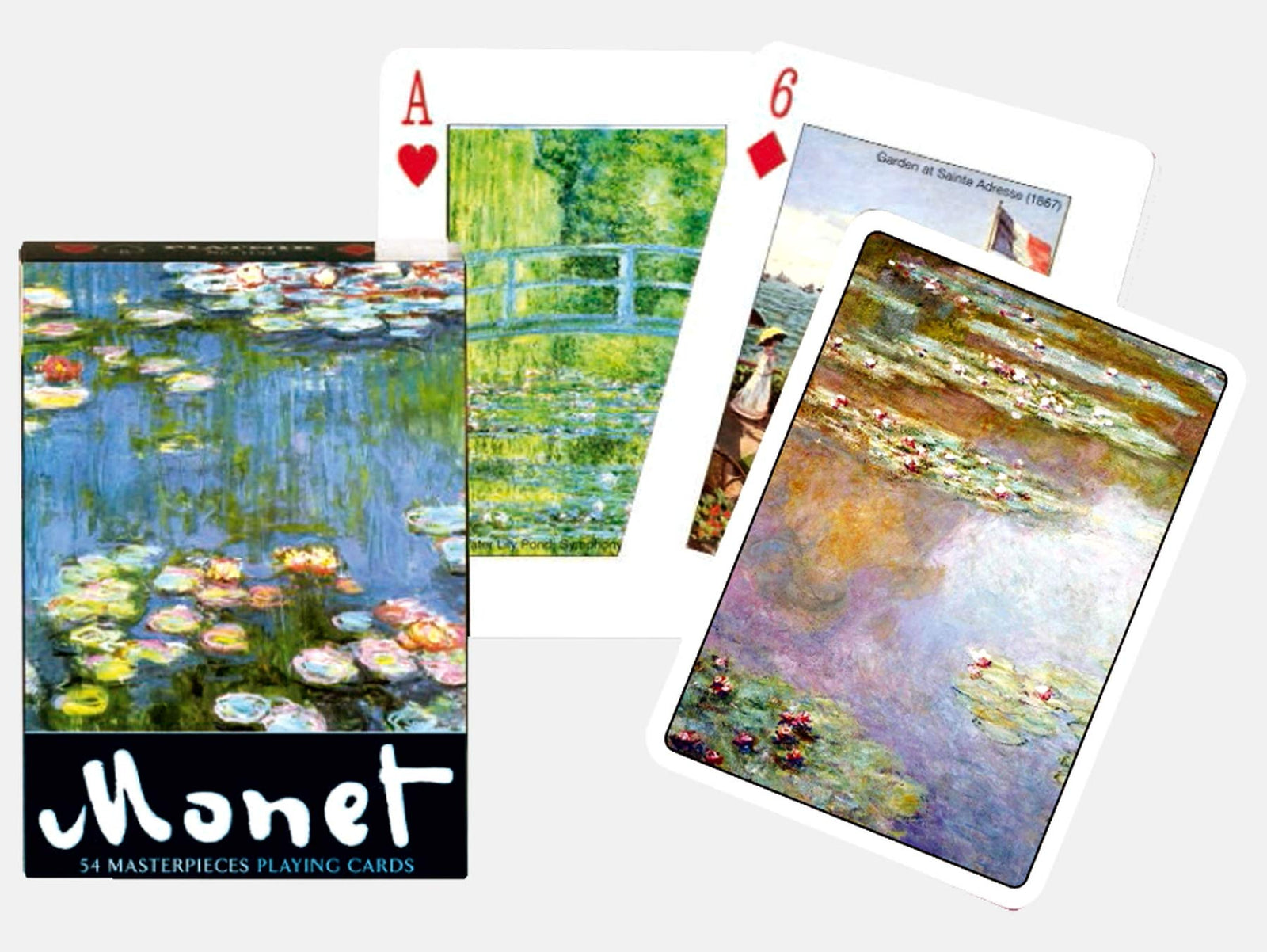 Monet Playing Cards