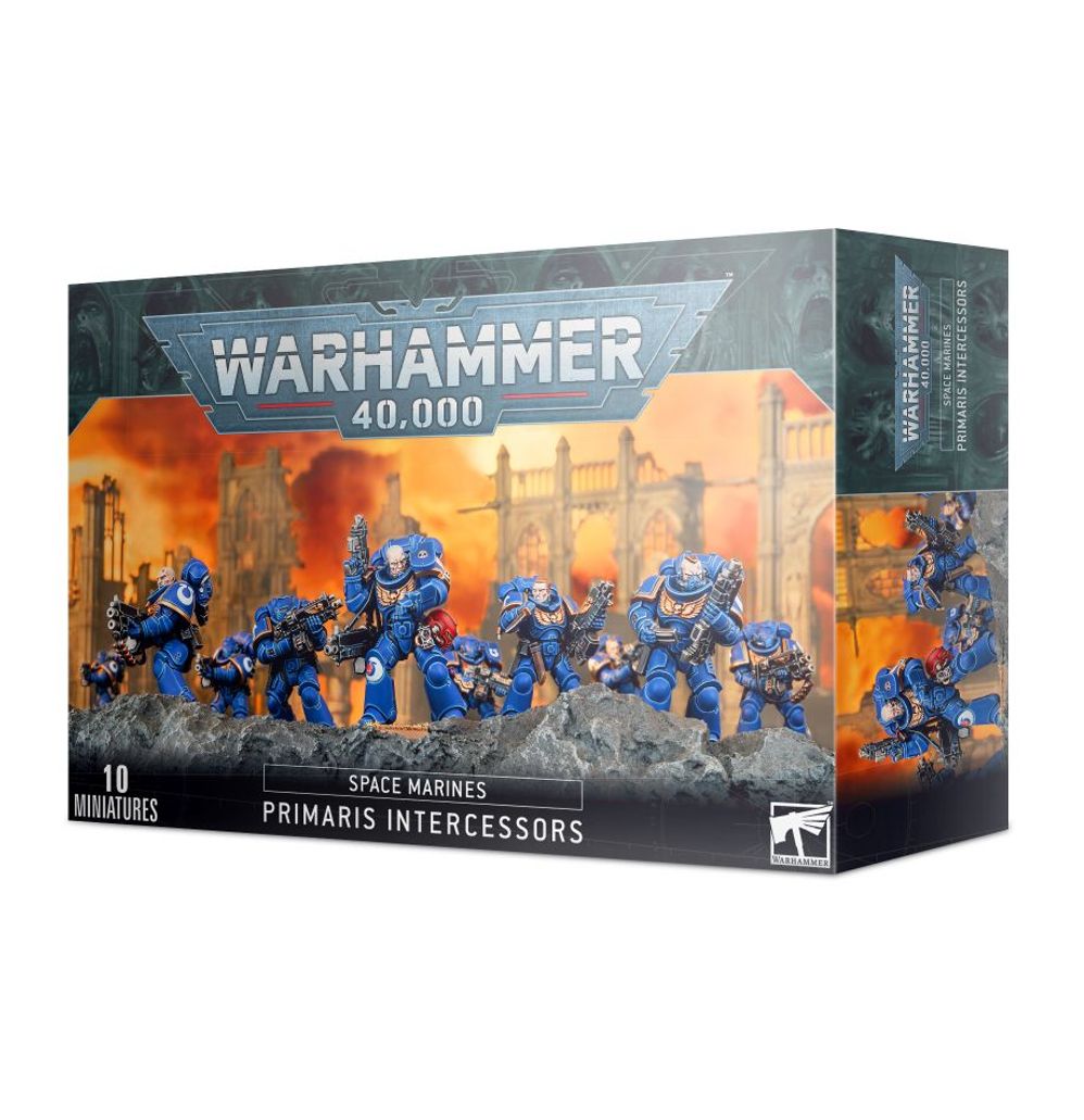 Warhammer 40,000: Space Marines:  Primaris Intercessors/Intercessors Squad