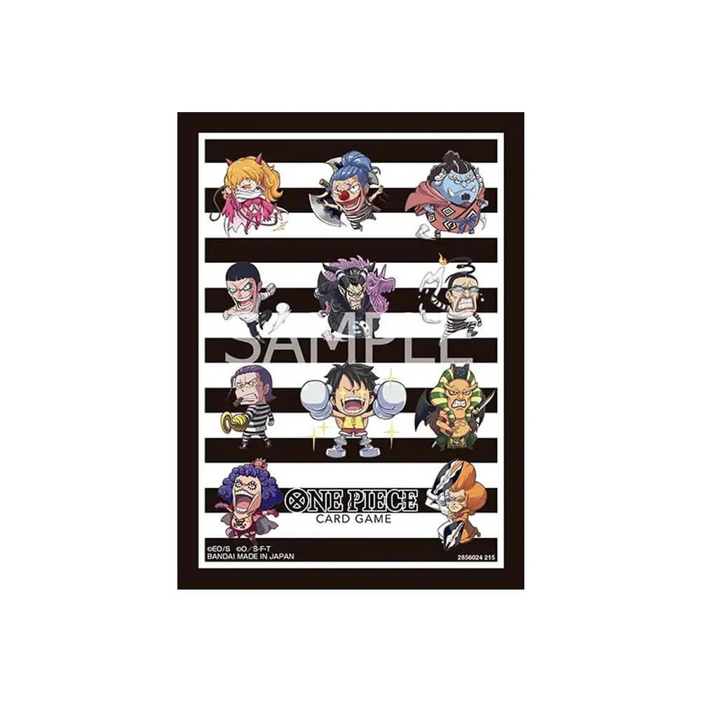 One Piece CG Sleeves Set 15 (Black & White)