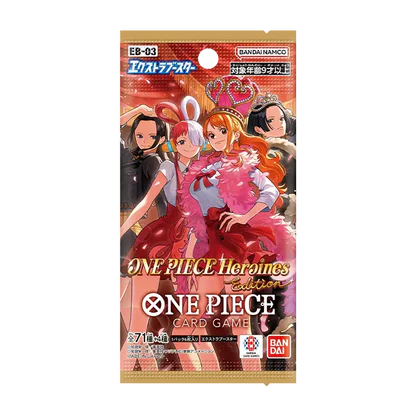 EB-03 One Piece Heroines Edition Japanese Booster Box Single Packs