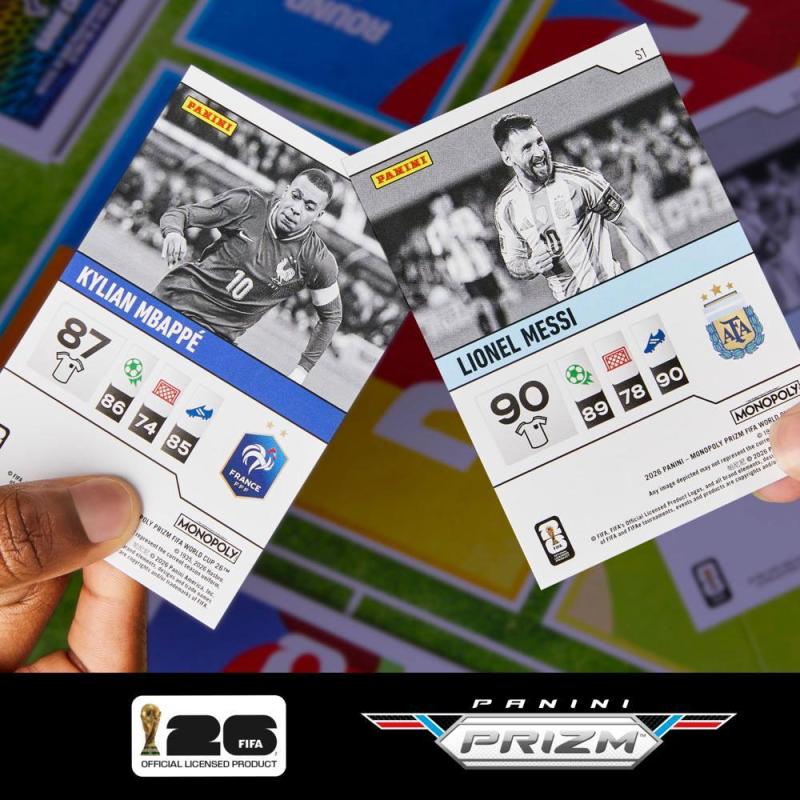 2026 Panini Prizm Soccer Monopoly Game