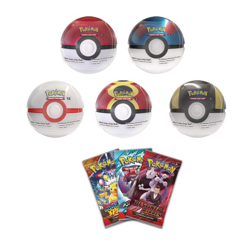 poke ball pokemon card Pokémon Poke Ball Tin Q4 2025 Limit 6