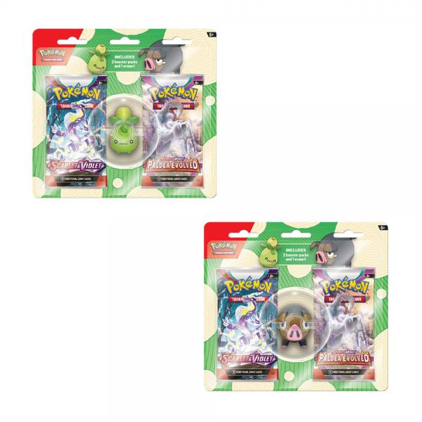 Pokemon Back to School Eraser 2pk Blister-Lechonk