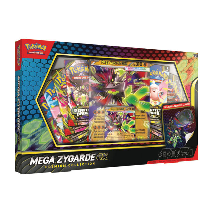 Pokemon Ex Premium Collection Mega Zygarde Limit 6