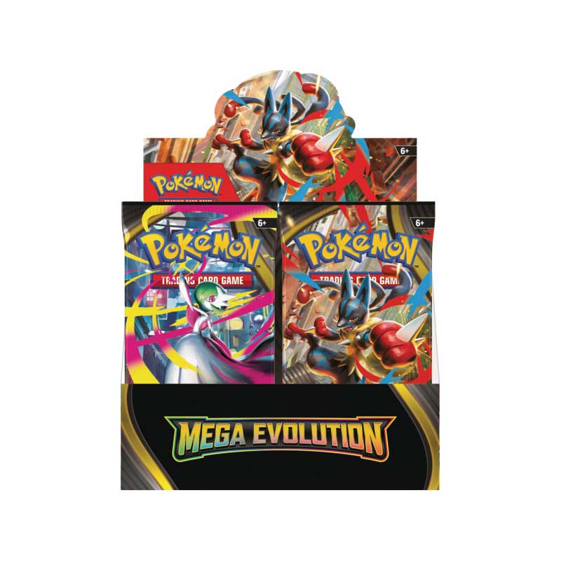 Pokemon ME01 Mega Evolution Booster Not Enchanced Sealed Case