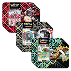 Pokémon SV4.5 Paldean Fates Tin - Great Tusk LIM 1