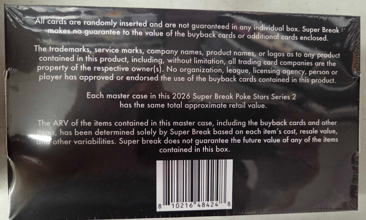 Pokémon 2026 Super Break PokeStars Series 2