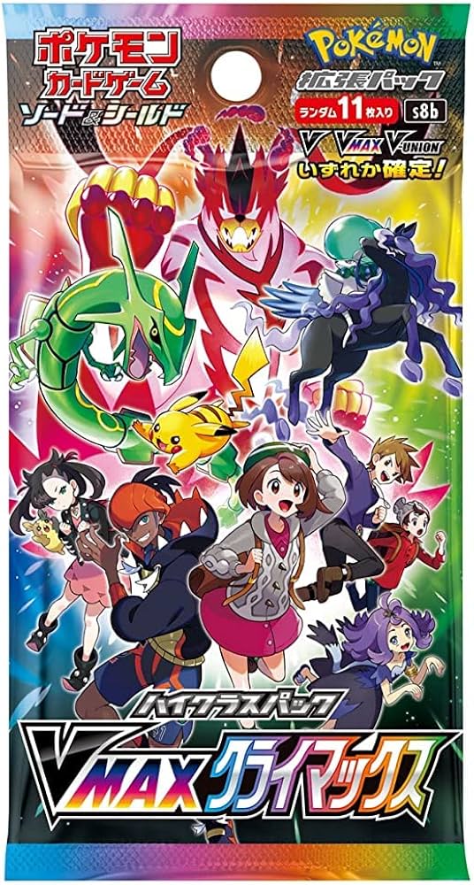 Pokémon S8b Vmax Climax Booster Box Japanese Pokémon Single Pack