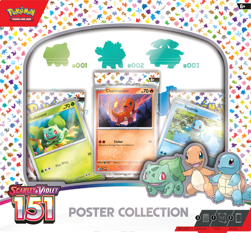 let's play pokemon card game Pokémon SV3.5 151 Poster Collection LIMIT 2