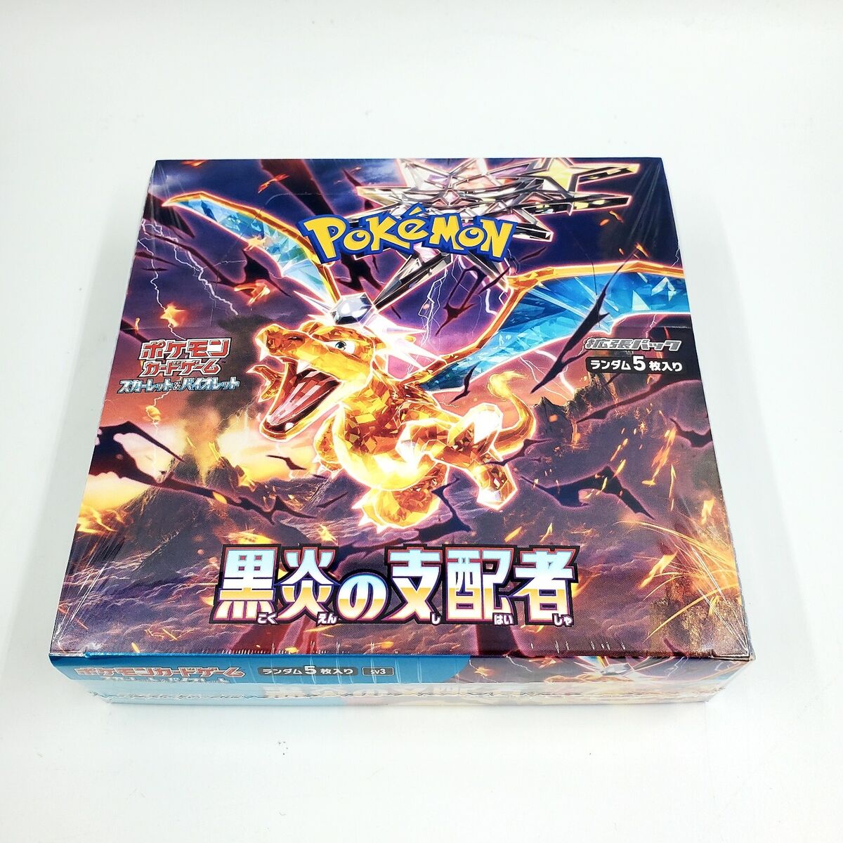 Pokémon SV3 Ruler of Black Flame Booster Box Japanese