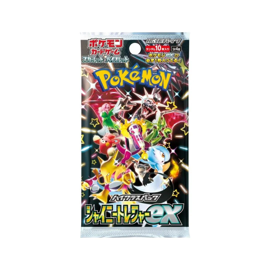 Pokémon SV4a Shiny Treasure ex  Japanese Singles Limit 5