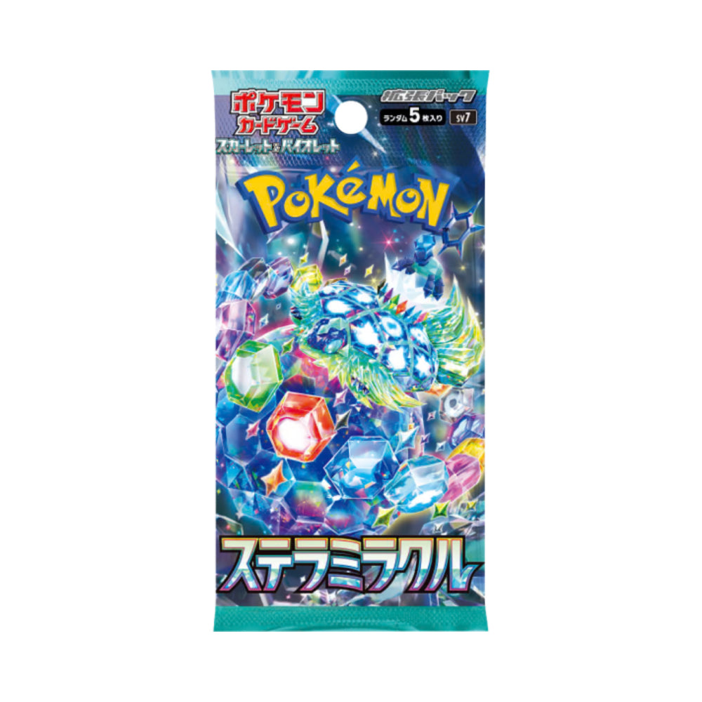 Pokémon SV7 Stella Miracle Booster Box Japanese Singles Limit 5