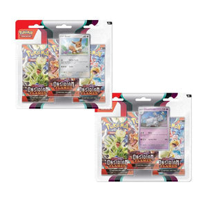 Pokémon SV 3 Obsidian Flames 3-pack Blister - Houndstone