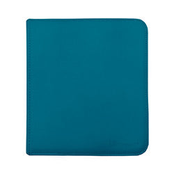 Pro Binder 12 Pocket Vivid Zippered Blue