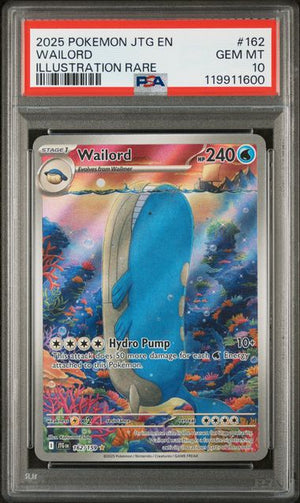 PSA 10 Wailord #162 Journey Together (Cabinet)