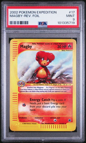 PSA 9 MAGBY EXPEDITION #17 REVERSE FOIL (cabinet)