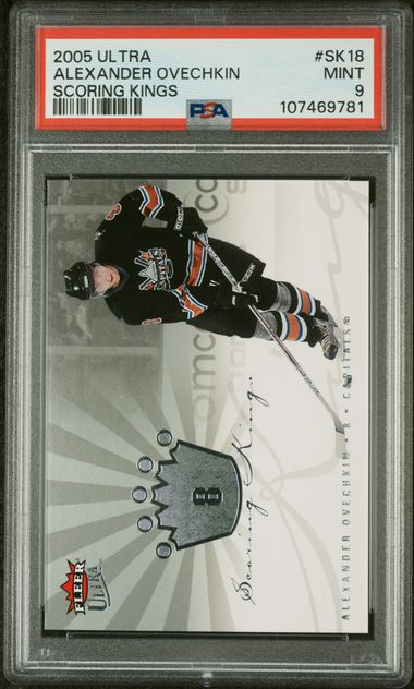 PSA 9 Alexander Ovechkin #SK-18 Scoring Kings Rookie (Cabinet)