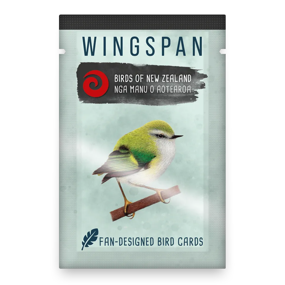 Wingspan Fan Designed Pack Set 1- Birds Of New Zealand