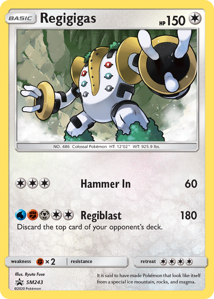Regigigas - SM243 (SM243)/248 Promo Holofoil