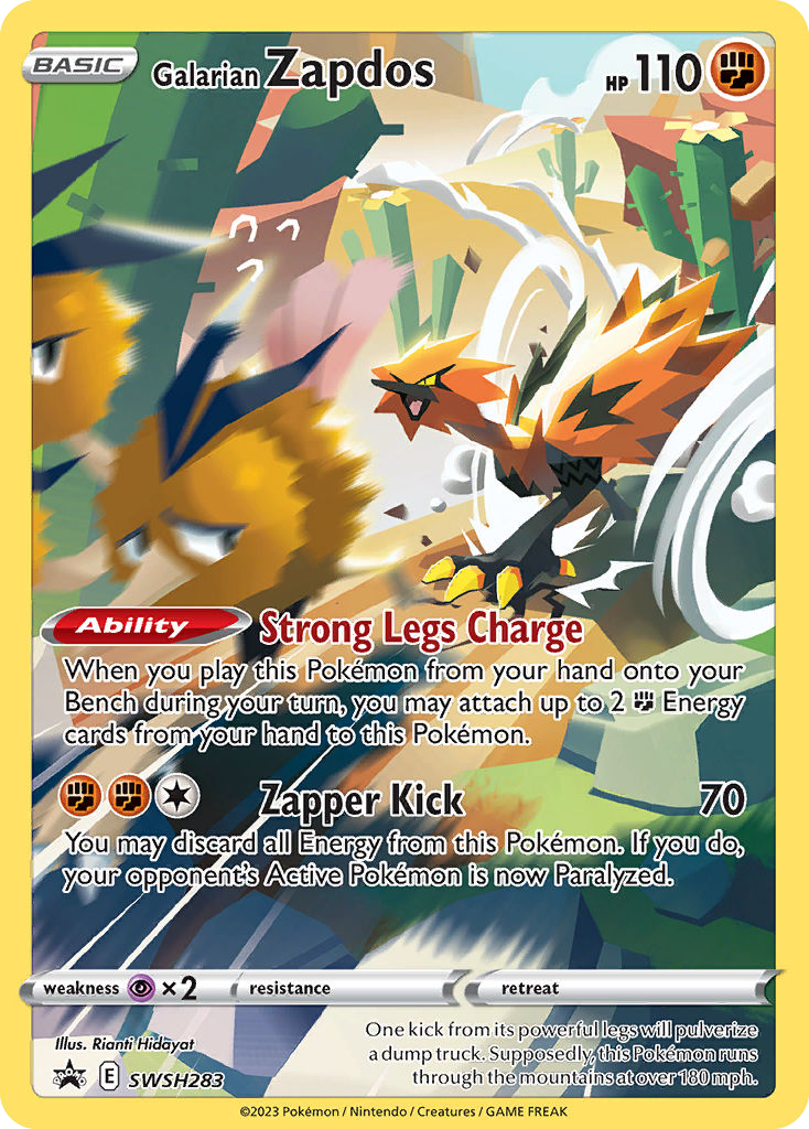 Galarian Zapdos (SWSH283)/307 Promo