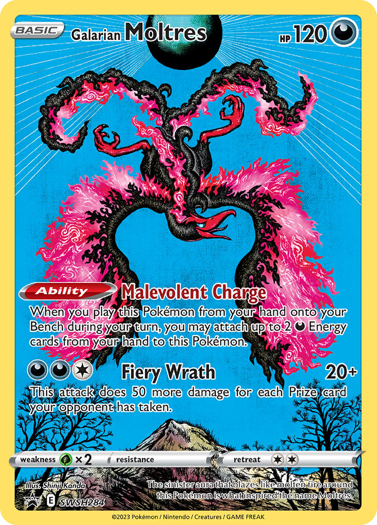 Galarian Moltres (SWSH284)/307 Promo