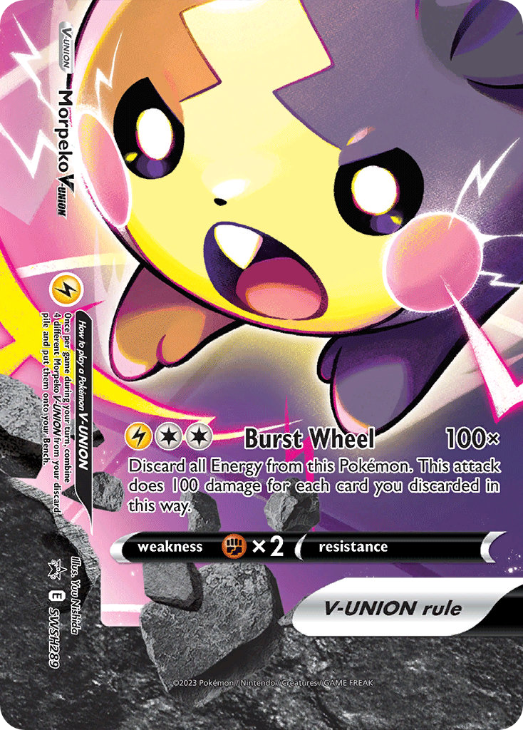 Morpeko V-UNION (SWSH289)/307 Promo