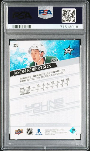 PSA 10 Jason Robertson #235 Young guns (Cabinet)