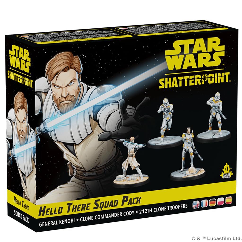 Star Wars: Shatterpoint - Hello There:: General Obi-Wan Kenobi Squad Pack