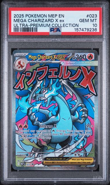 PSA 10 Charizard #23 Mega Evolution UPC Promo MAR Cert 157479242