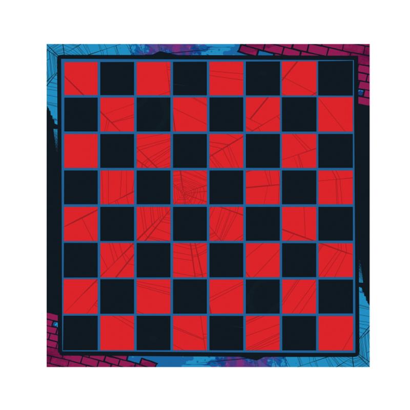 Spider-Man Marvel Checkers Set